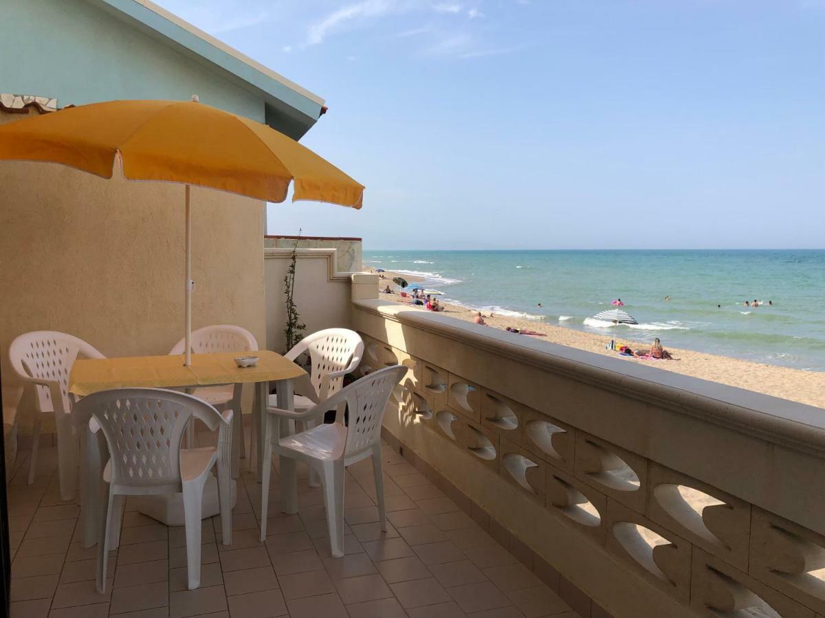 Paradiso Fronte Mare Agnone Bagni Exteriör bild